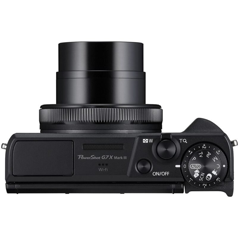 Canon PowerShot G7 X Mark III Digital Camera (Black) with Accessory Bundle - Includes: SanDisk Ultra 64GB SDXC Memory Card - Image 6
