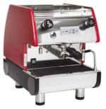 La Pavoni PUB 1V-R 1 Group Volumetric Espresso Machine, Anti-vacuum Valve, Copper Boiler, Ruby Red