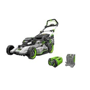 EGO Power+ Select Cut LM2156SP 21 in. 56 Volt Battery Self-Propelled Lawn Mower with 10Ah Battery and 700W Turbo Charger,Black