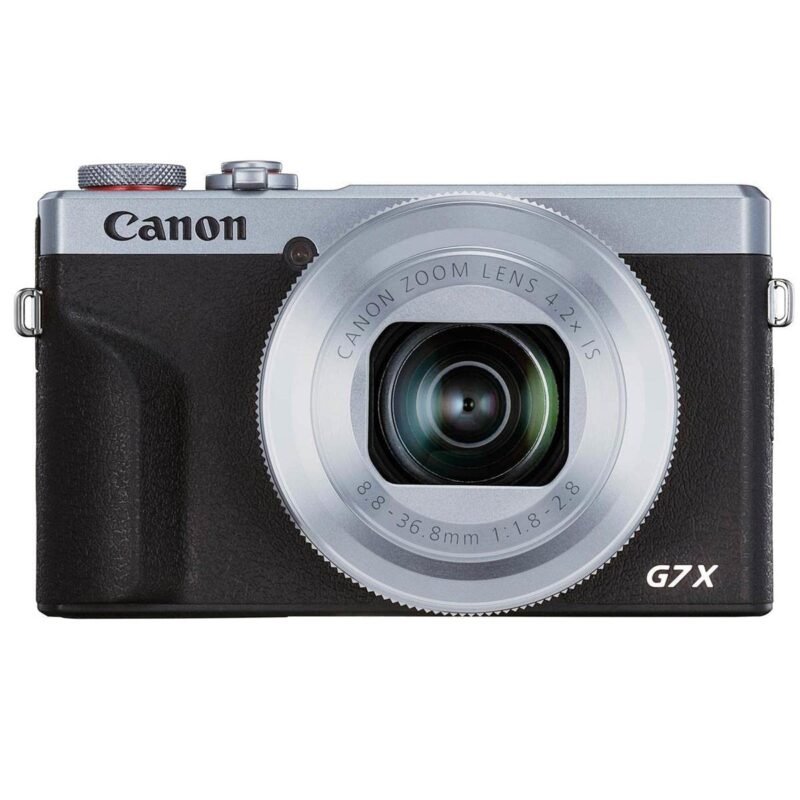 Canon PowerShot G7 X Mark III Digital Camera (Silver) Bundle with 64GB Memory Card, 12" Flex Tripod, High Speed Card Reader - Image 4