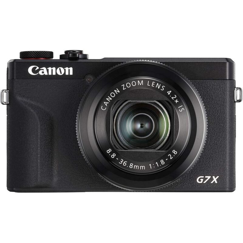 Canon PowerShot G7 X Mark III Digital Camera (Black) (3637C001) + 64GB Memory Card + Card Reader + Deluxe Soft Bag - Image 7
