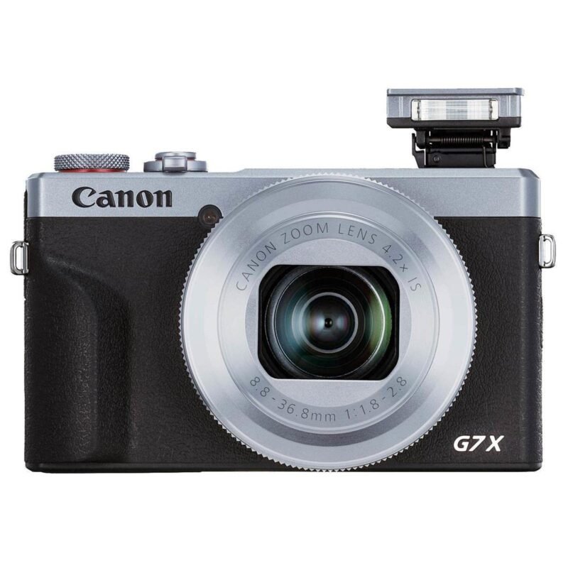 Canon PowerShot G7 X Mark III Digital Camera (Silver) Bundle with 64GB Memory Card, 12" Flex Tripod, High Speed Card Reader - Image 8