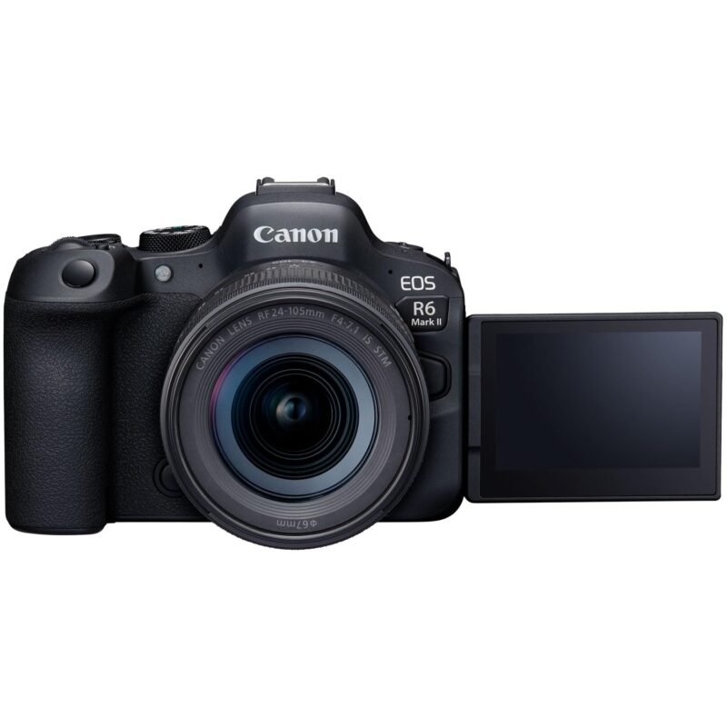 Canon EOS R6 Mark II Full Frame Mirrorless Camera Body with RF 24-105mm F4-7.1 is STM Lens 5666C018 Bundle - Image 7