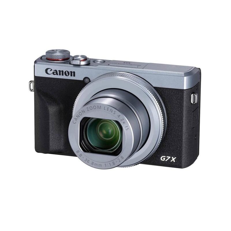 Canon PowerShot G7 X Mark III Digital Camera (Silver) Bundle with 64GB Memory Card, 12" Flex Tripod, High Speed Card Reader - Image 6