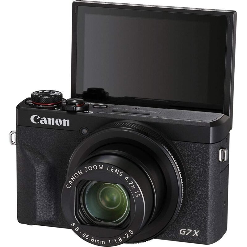 Canon PowerShot G7 X Mark III Digital Camera - Black (International Model) - Image 5