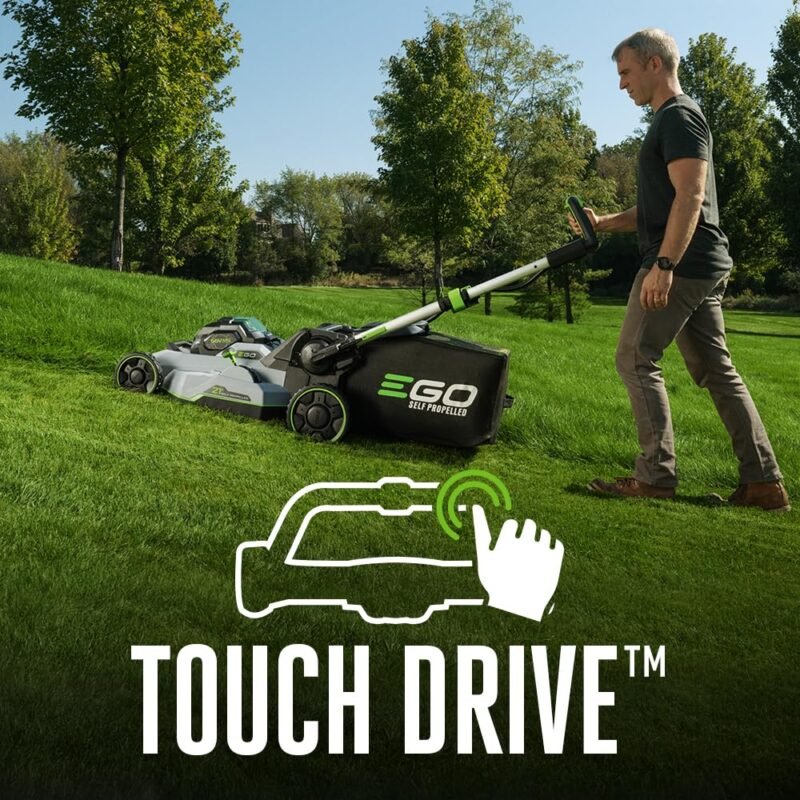 EGO Power+ Select Cut LM2156SP 21 in. 56 Volt Battery Self-Propelled Lawn Mower with 10Ah Battery and 700W Turbo Charger,Black - Image 5