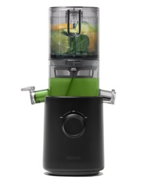 Nama J3 Compact Cold Press Juicer – Space Saving & Self Feeding for Hands-Free Operation – Lightweight
