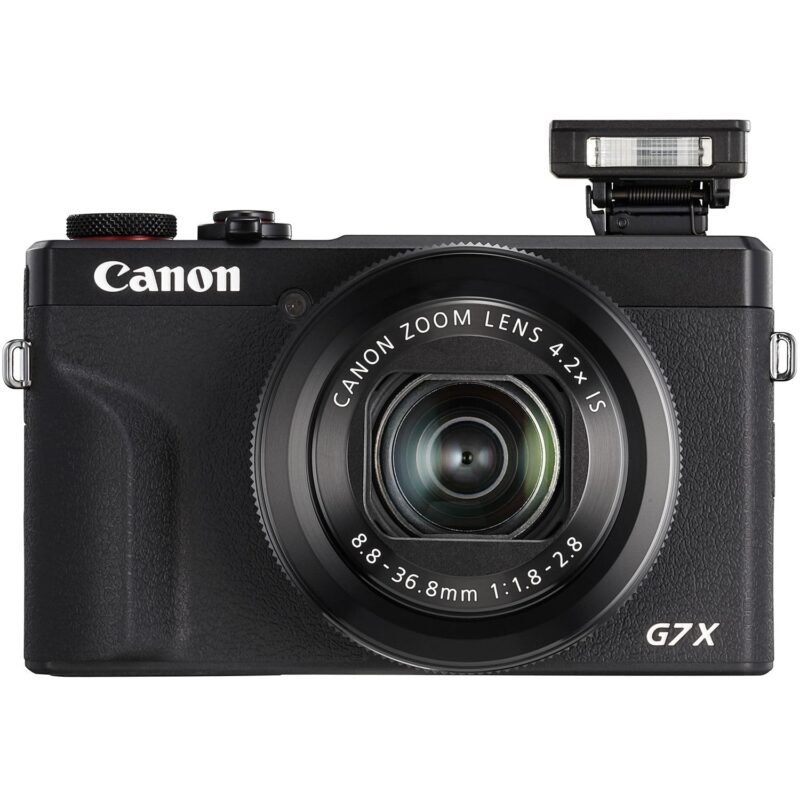 Canon PowerShot G7 X Mark III Digital Camera (Black) with Accessory Bundle - Includes: SanDisk Ultra 64GB SDXC Memory Card - Image 2