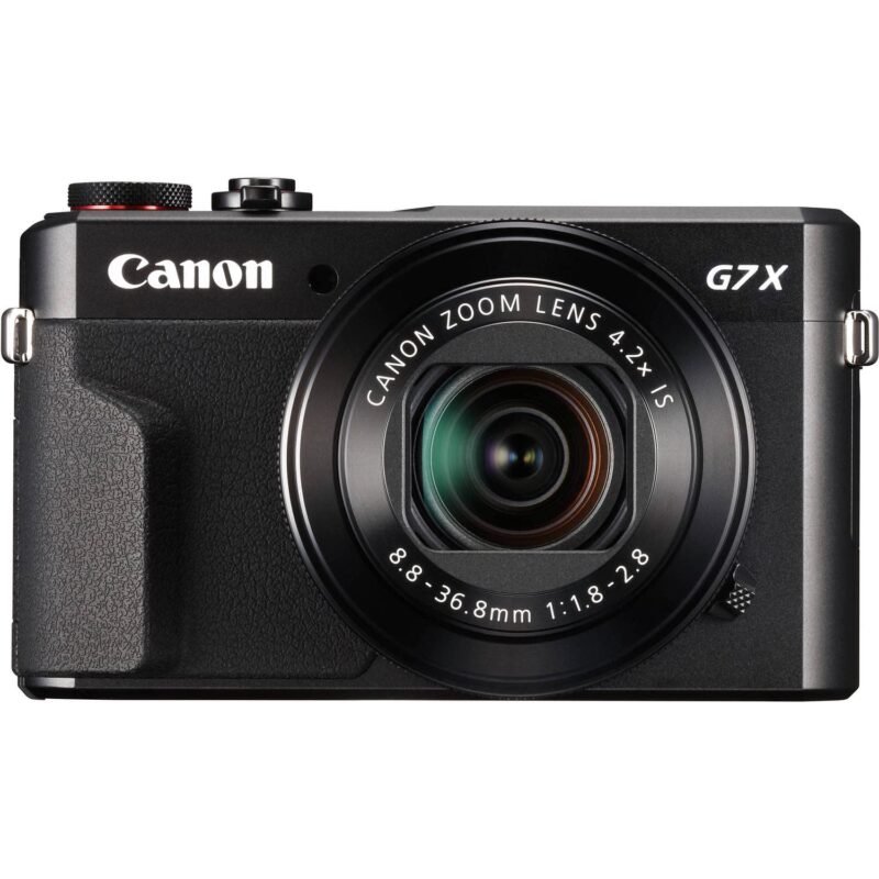 Canon PowerShot G7 X Mark II Digital Camera (Black) Bundle with SanDisk 64GB Memory Card, Full Size Tripod, High Speed Card Reader - Image 6