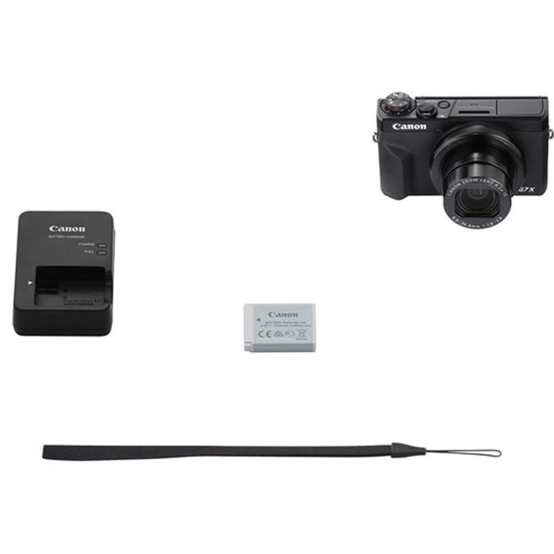 Canon PowerShot G7 X Mark III Digital Camera + 64GB Extreem Speed Memory, HG-100 Stabilizong Grip W/BR-E1 Remote, Case - Image 2