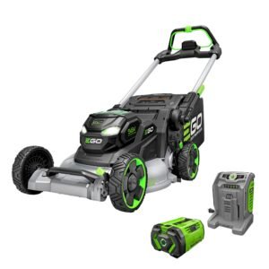 EGO POWER+ Electric Lawn Mower, Self-Propelled Cordless with 22" Aluminum Deck, Select Cut and Touch Drive, Includes 56V 10.0Ah Battery and Charger