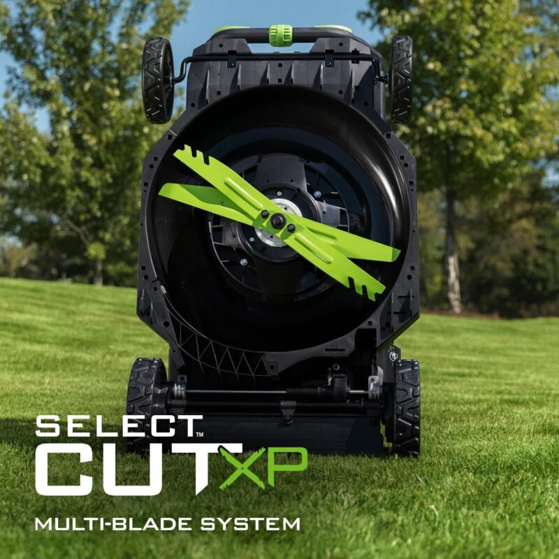 EGO Power+ Select Cut LM2156SP 21 in. 56 Volt Battery Self-Propelled Lawn Mower with 10Ah Battery and 700W Turbo Charger,Black - Image 6