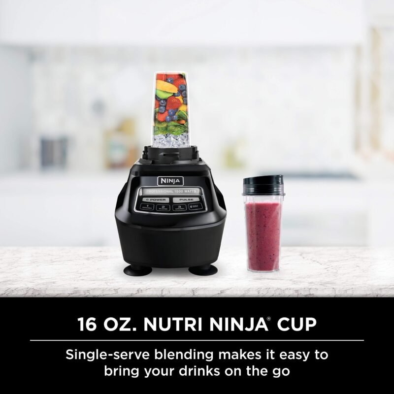 Ninja Blender, Mega Kitchen System, 1500W, 4 Functions for Smoothies, Processing, Dough, Drinks & More, with 72 Blender Pitcher - Image 6