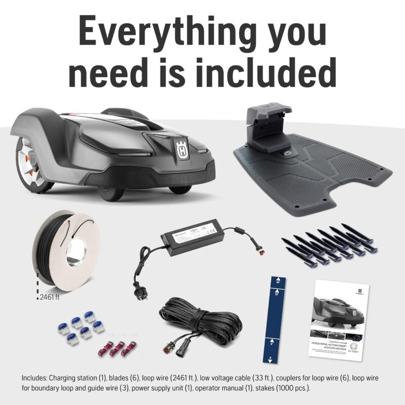 Husqvarna Automower 430X Robotic Lawn Mower with GPS Assisted Navigation, Automatic Lawn Mower with Self Installation - Image 7
