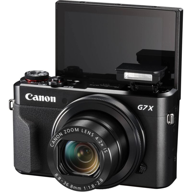 Canon PowerShot G7 X Mark II Digital Camera (Black) Bundle with SanDisk 64GB Memory Card, Full Size Tripod, High Speed Card Reader - Image 7