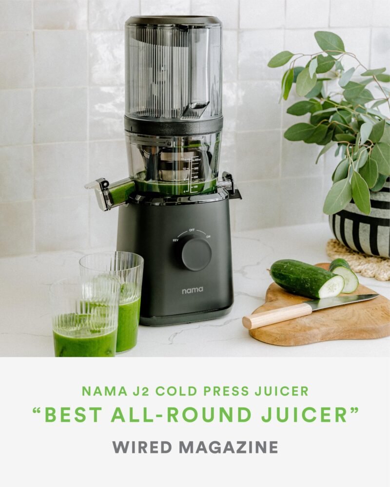 Nama J2 Cold Press Juicer – Self Feeding for Hands-Free Operation with Wide Mouth Hopper for Whole Recipe Loading - Image 8
