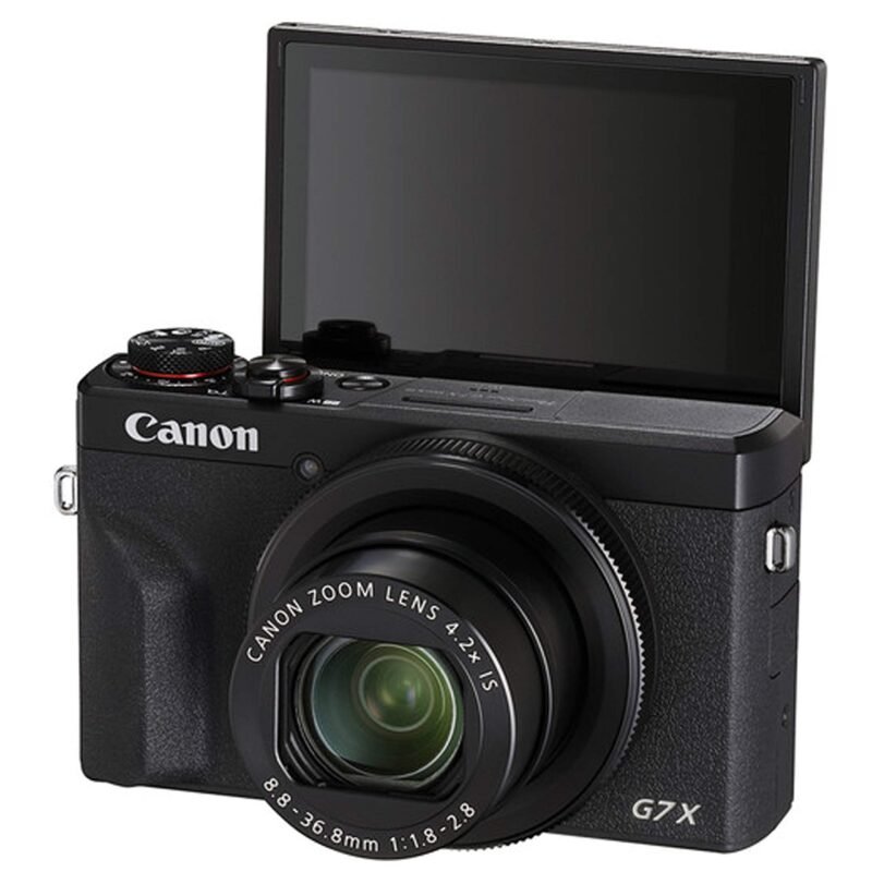 Canon PowerShot G7 X Mark III Digital Camera + 64GB Extreem Speed Memory, HG-100 Stabilizong Grip W/BR-E1 Remote, Case - Image 4
