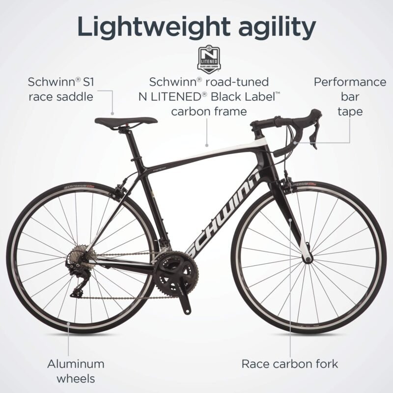 Schwinn Fastback Carbon Road Bike, Fastback Carbon 105, 57cm/Extra Large Frame - Image 12