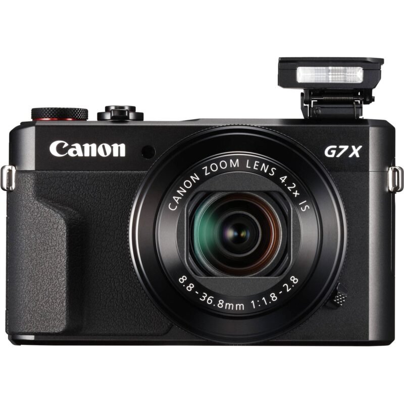 Canon PowerShot G7 X Mark II Digital Camera (Black) Bundle with SanDisk 64GB Memory Card, Full Size Tripod, High Speed Card Reader - Image 5