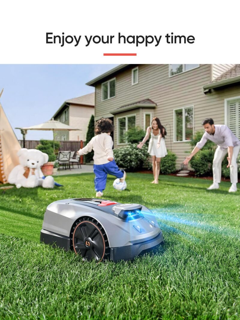Sunseeker X3 Plus Robot Lawn Mower no Wire,0.3 Acre/13,000 Sq. Ft,Smart APP Control, AI & RTK Navigation, 6 Muti-Zone, Path Planning - Image 2