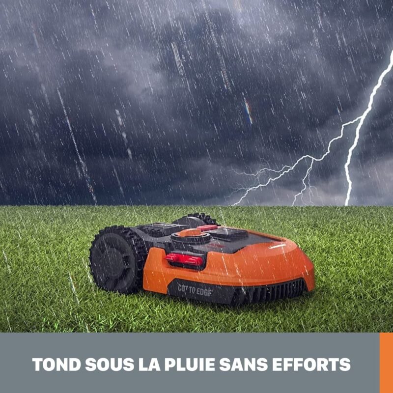 WORX Landroid Plus WR167E Robotic Lawnmower for Gardens up to 700 m² with WiFi, Bluetooth and Floating Mowing Deck - Image 8