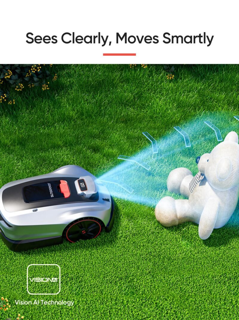 Sunseeker X3 Plus Robot Lawn Mower no Wire,0.3 Acre/13,000 Sq. Ft,Smart APP Control, AI & RTK Navigation, 6 Muti-Zone, Path Planning - Image 6