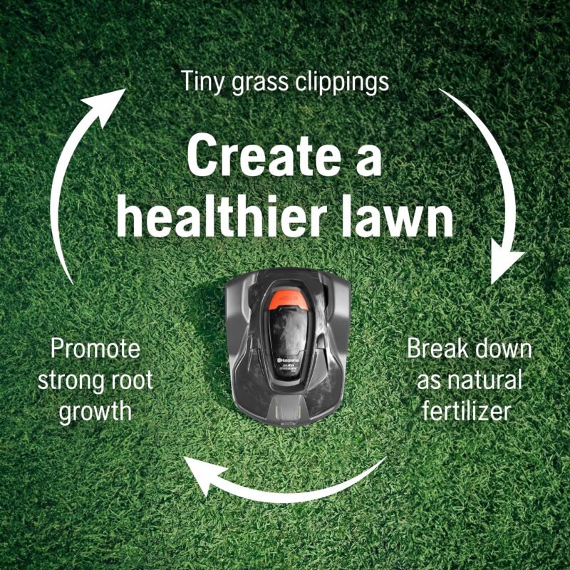 Husqvarna Automower 430X Robotic Lawn Mower with GPS Assisted Navigation, Automatic Lawn Mower with Self Installation - Image 5
